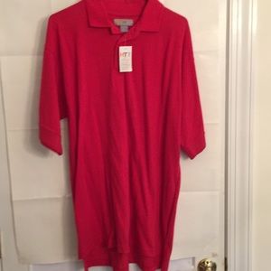 Head To Toe Men’s Casual Shirt Size L Red